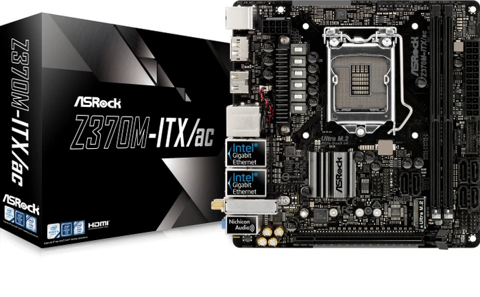 ASRock Z370M-ITX/ac (Intel 1151 v2)