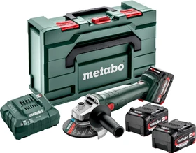 Metabo W 18 L 9-125 Quick Akku-Winkelschleifer inkl. Koffer + 3 Akkus 4.0Ah
