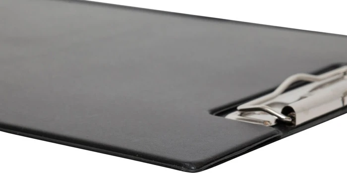 Maul Klemmbrettmappe mit Folienüberzug, A4, schwarz