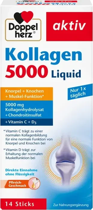 Doppelherz aktiv Kollagen 5000 Liquid Sticks, 14 Stück