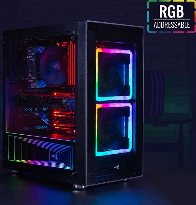 AeroCool Tor, Glasfenster