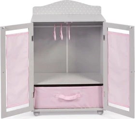 Bayer Chic 2000 Puppenkleiderschrank Puntos Grey