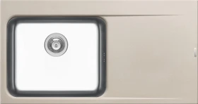 Pyramis Pyrros (100X52) 1B 1D LH Einbau Becken links beige