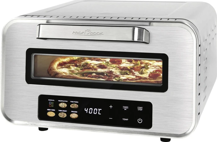 Proficook PC-PO 1323 Pizzaofen edelstahl