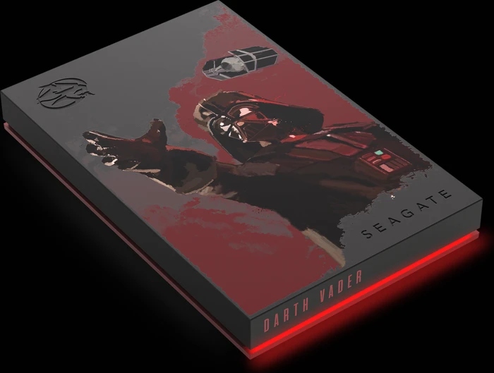 Seagate FireCuda Gaming HDD - Darth Vader Special Edition, 2TB, +Rescue, USB 3.0 Micro-B