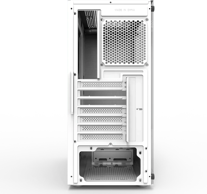 DarkFlash DK100 White, Glasfenster