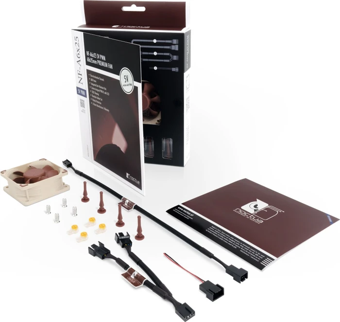 Noctua NF-A6x25 5V PWM, 60mm