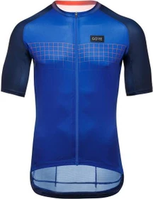 Gore Wear Grid Fade 2.0 Trikot kurzarm ultramarine blue/fireball (Herren)