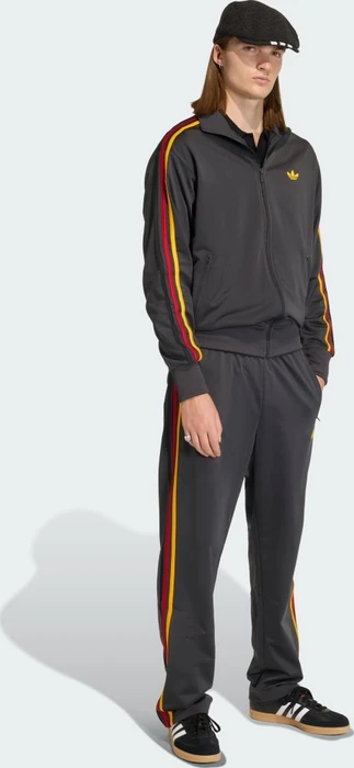 adidas Firebird Track Top Trainingsjacke utility black/collegiate gold/team power red 2/black (Herren)