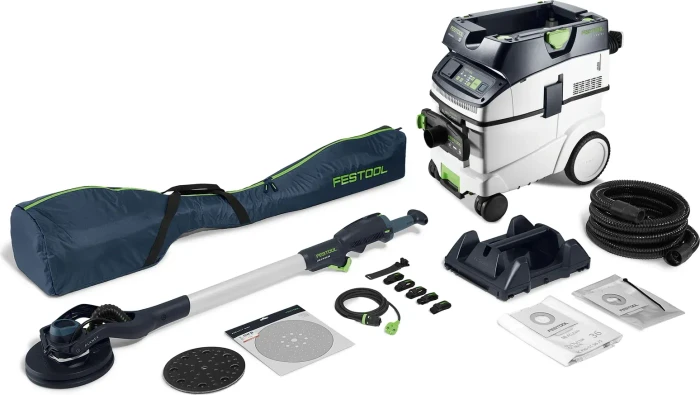 Festool LHS 2-M 225 EQ/CTM 36-Set Planex Elektro-Wand-/Deckenschleifer inkl. Tasche + Absaugsystem