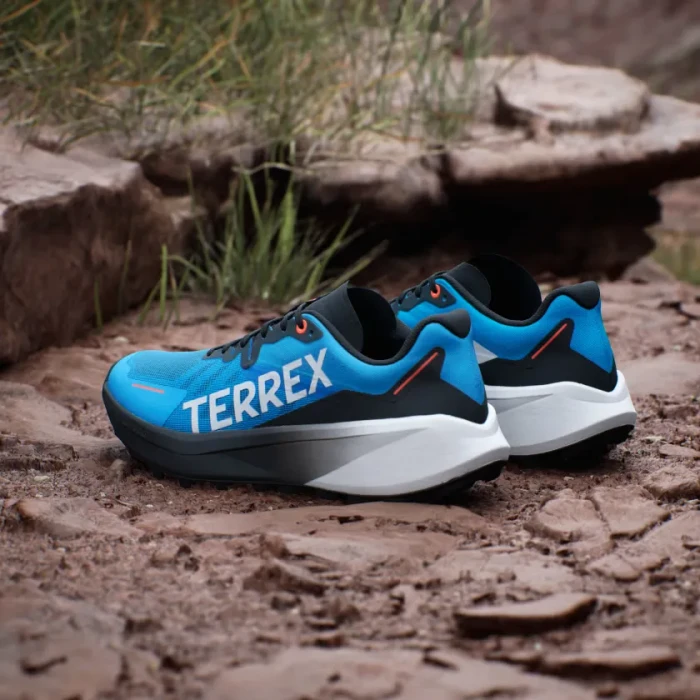 adidas Terrex Agravic 3 pulse blue/grey one/semi impact orange (Herren)
