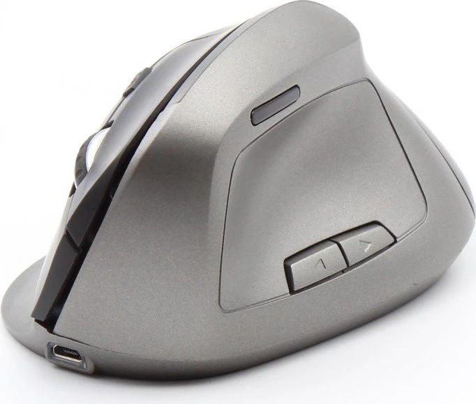 Ordissimo Vertical Ergonomic Wireless Mouse schwarz/grau, USB