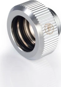 Bitspower Touchaqua Hardtube Adapter G1/4" auf 14mm, Glorious Silver, 2er-Pack