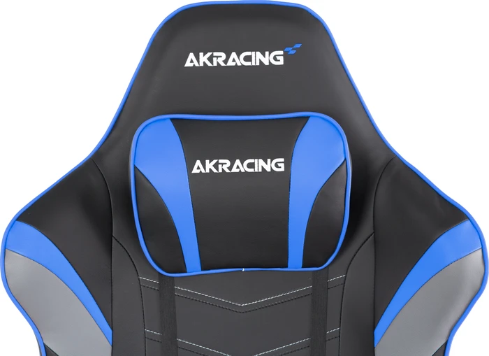 AKRacing Master Max Gamingstuhl, schwarz/grau/blau