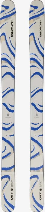 Salomon QST 106 almond milk/race blue (Modell 2025/2026)