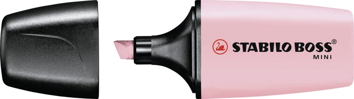 STABILO Boss Mini Pastellove minzgrün/rosiges rouge/lila, 3er-Set
