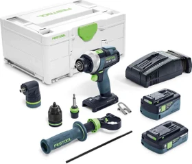 Festool TDC 18/4 5.2/4.0 I-Set-SCA Quadrive Akku-Bohrschrauber inkl. Systainer + 2 Akkus 4.0/5.2Ah