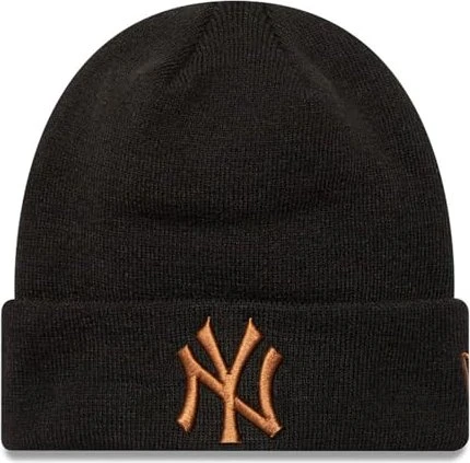 New Era New York Yankees League Essential Cuff Beanie schwarz