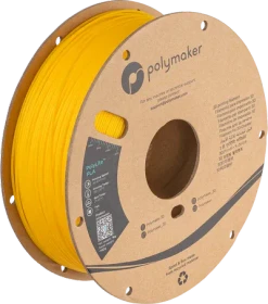 Polymaker PolyLite PLA, gelb, Spule, 1.75mm, 1.00kg