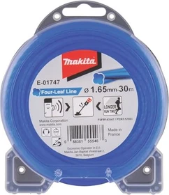 Makita Trimmerfaden Four-Leaf für Rasentrimmer, 1.65mm/30m