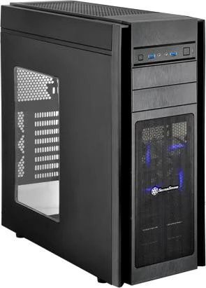 SilverStone Kublai KL05 schwarz, Acrylfenster