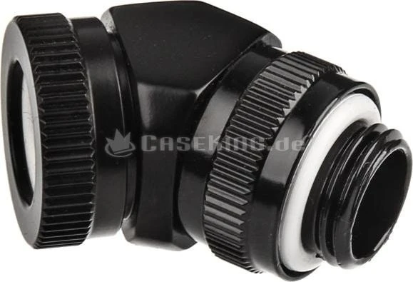 Phanteks Glacier Rohranschluss 45° G1/4" auf 12mm schwarz