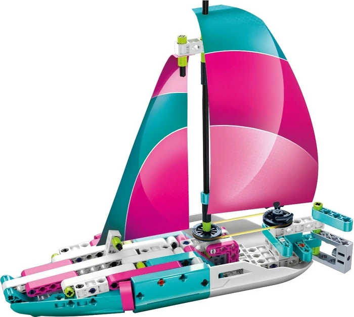 Clementoni Galileo Construction Challenge Segelyacht + Rennboot