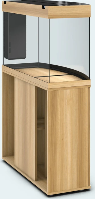 Juwel Vision 180 LED Aquarium-Set mit Unterschrank, helles Holz/helles Holz, 180l