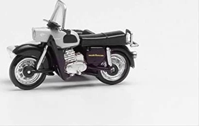 Herpa MZ 250 mit Beiwagen silber/schwarz