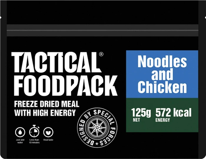 Tactical Foodpack Nudeln mit Hähnchen-Kokos-Sauce 514kcal