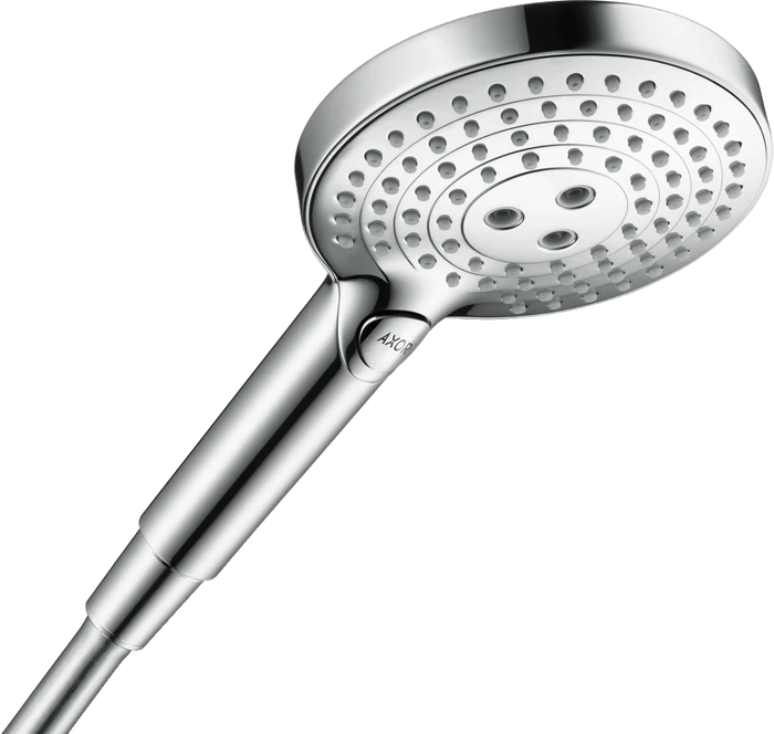 hansgrohe Axor S 120 3jet Handbrause 26051000 chrom, RainAir, Rain, Whirl, EcoSmart Image