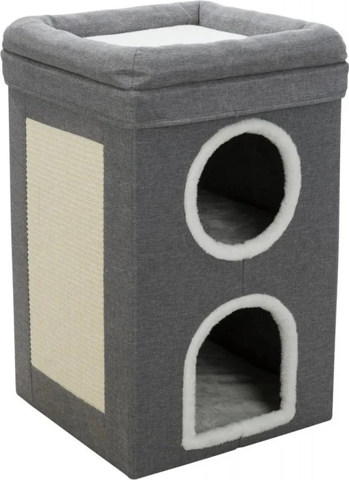Trixie Cat Tower Saul, grau/beige