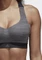 adidas Stronger For It Racer-Back Heather Sport-BH dark grey heather/black (Damen) Vorschaubild