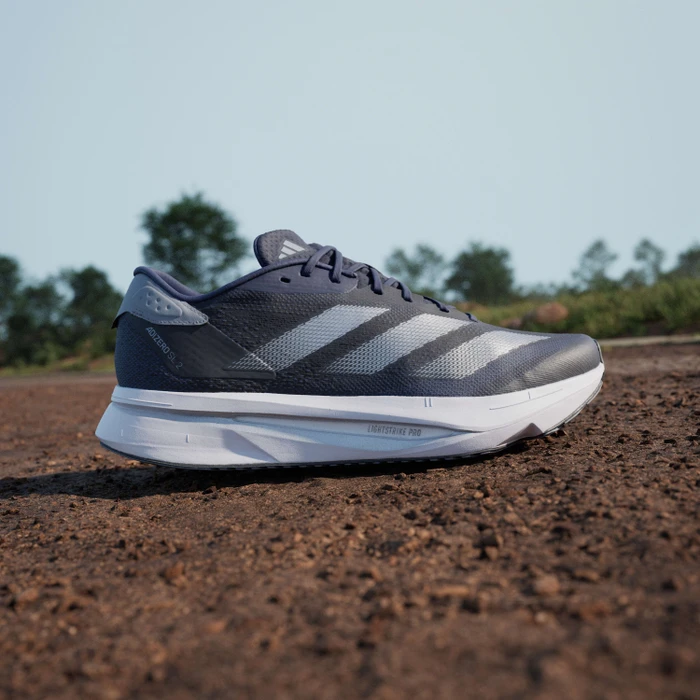 adidas Adizero SL2 dark blue/silver metallic/halo silver (Herren)