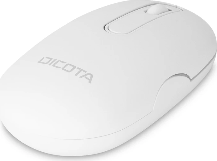 Dicota DESKTOP Wireless Mouse weiß, USB/Bluetooth