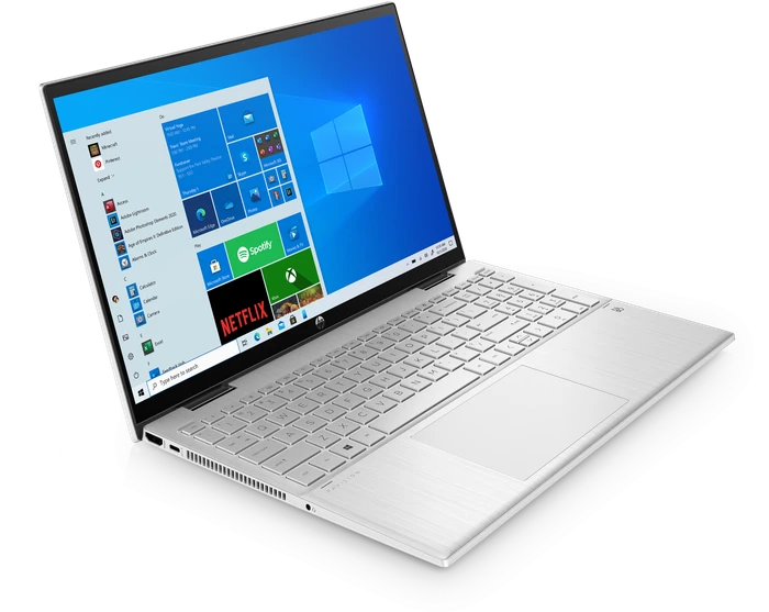 HP Pavilion x360 15-er0032ng, Natural Silver, Core i3-1125G4, 8GB RAM, 256GB SSD, DE