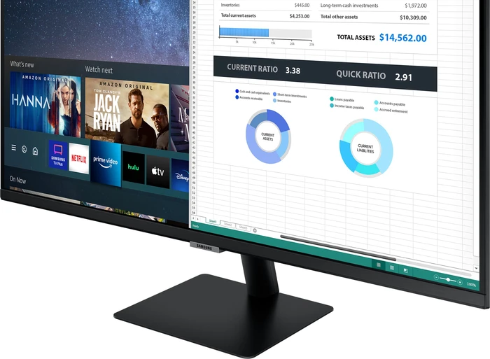 Samsung Smart Monitor M7 M70A, schwarz, 31.5"