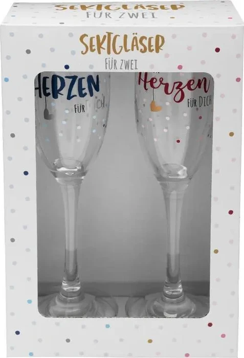 Sheepworld Von Herzen Für Dich Sektglas, 2 Stück