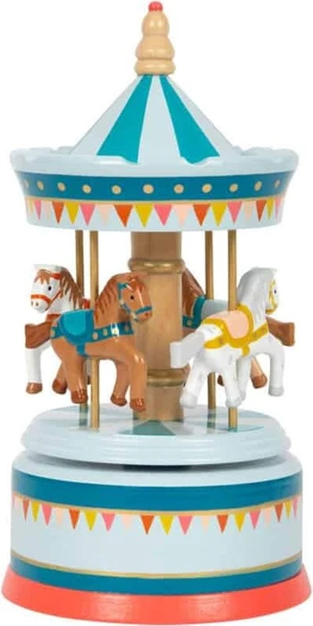 Legler Small Foot Spieluhr Pferdekarussell Zirkus 20cm