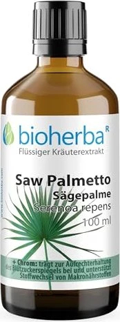 Bioherba Saw Palmetto Sägepalme Tropfen Tinktur, 50ml