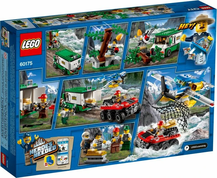 LEGO City Gebirgspolizei - Überfall auf dem Gebirgsfluss