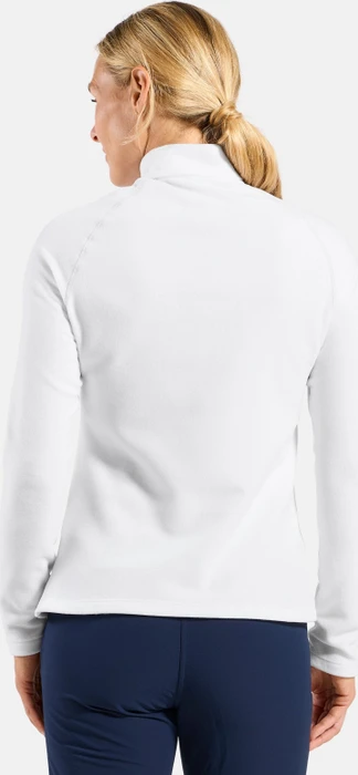 Odlo Rigi Mid Layer Half Zip Laufshirt langarm weiß (Damen)
