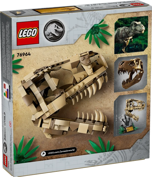 LEGO Jurassic World - Dinosaurier-Fossilien: T-Rex-Kopf