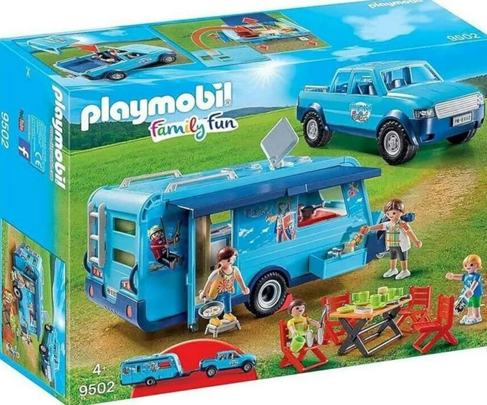 playmobil Family Fun Pickup mit Caravan