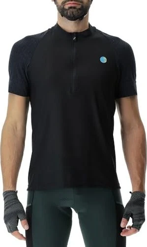 UYN Grit Trikot kurzarm black/anthracite (Herren)