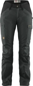 Fjällräven Kaipak Trousers Curved Hose lang dunkelgrau/schwarz (Damen)