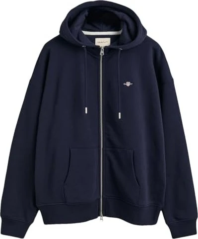 Gant Shield Sweatjacke Hoodie evening blue (Damen)