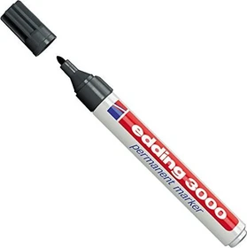 edding 3000 Permanentmarker grau