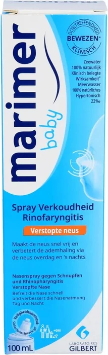 Marimer Baby Nasenspray Rhinopharyngitis, 100ml