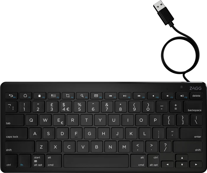 ZAGG Universal Tastatur, schwarz, USB, DE
